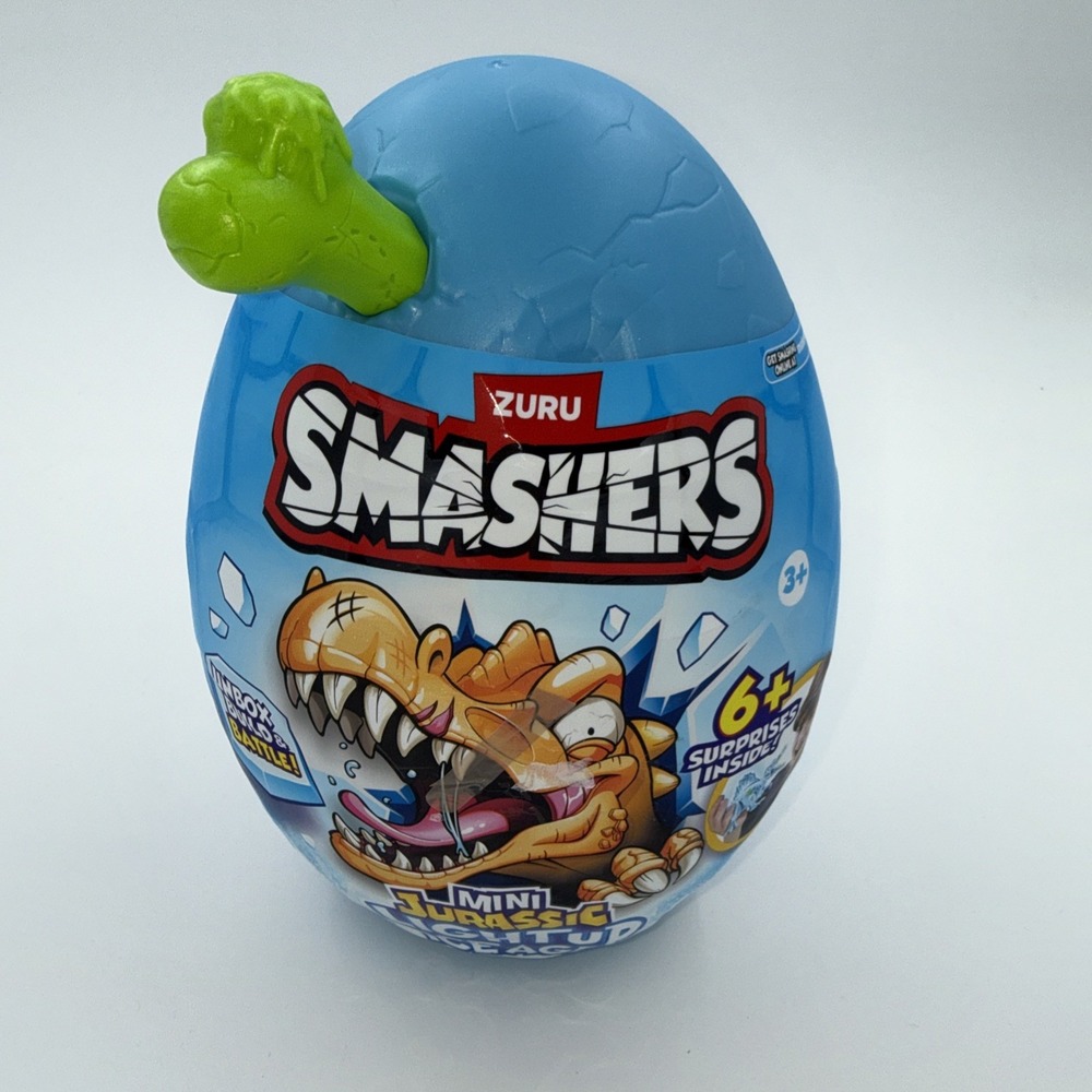 ZURU Smashers Mini Jurassic Light Up Ice Age Over 6 Surprises Inside